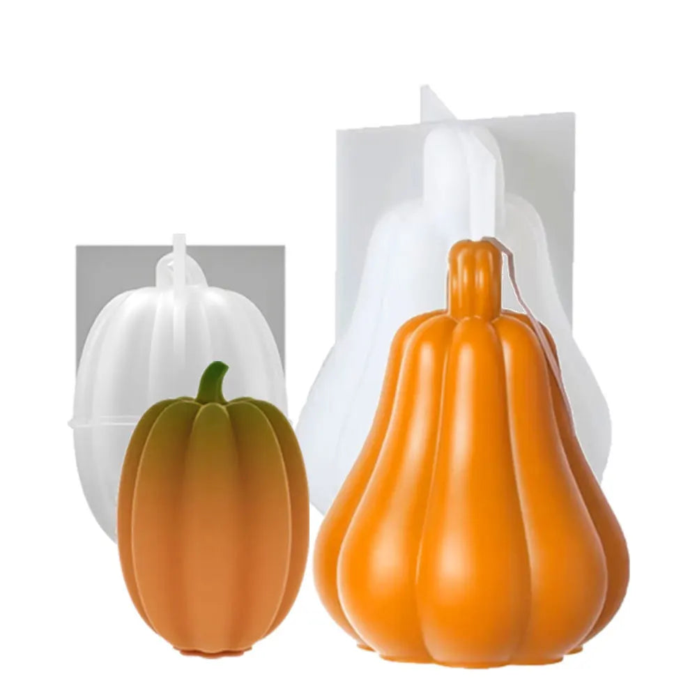 Pumpkin Scented Candle Silicone Mold
