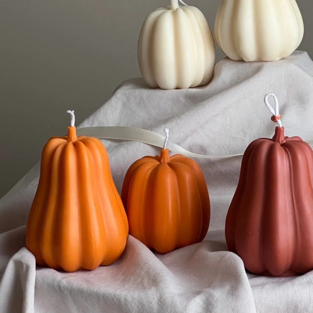 Pumpkin Scented Candle Silicone Mold